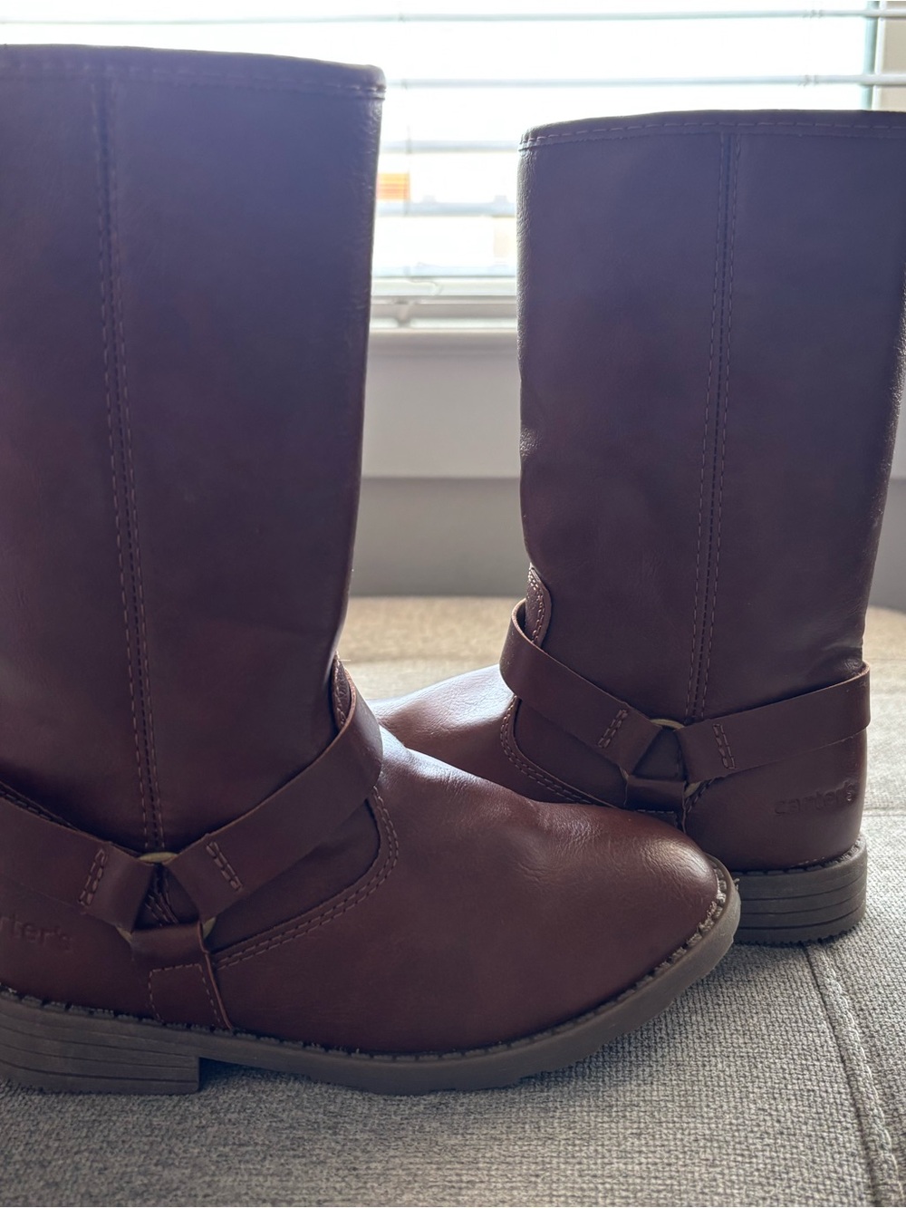 Carter's Brown Mid-Calf Kids Boots